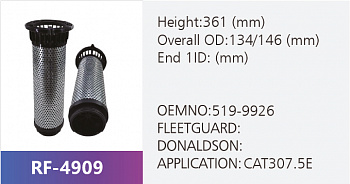 Фильтр гидравлический RF-4909 (1/)