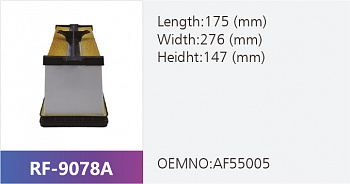 Фильтр воздушный RF-9078AB (1/)